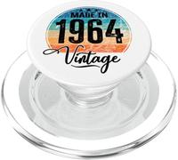 Anniversaire Vintage Année de Naissance 1964 Anniversaire PopSockets PopGrip pour MagSafe
