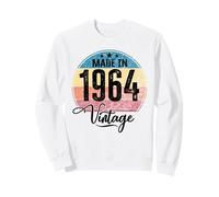 Anniversaire Vintage Année de Naissance 1964 Anniversaire Sweatshirt