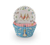 Anniversary House Beatrix Potter™ Lot de 75 caissettes à cupcakes Peter Rabbit pour décoration de fête, muffins pour baptême, anniversaire, fête prénatale, J129