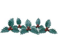 Anniversary House - Décorations pour gâteaux Lot de 5 SG31982 (Taille unique) (Vert/Rouge)