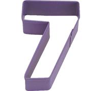 Anniversary House - Emporte-pièce à biscuits "Number 7" SG38837 (Taille unique) (Violet)
