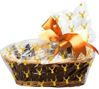 Anniversary House - Feuille de cellophane Cerf Pack de 6 SG32392 (Taille unique) (Transparent/Or)
