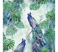 Anniversary House Tiflair Peacock Paradise Serviettes de table 3 plis