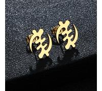 Anniyo symbole boucles d'oreilles symbole grandes boucles d'oreilles Adinkra Gye Nyame Hyperbole boucles d'oreilles bijoux ethniques 1.5cm/3cm