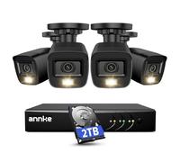 ANNKE 5MP Kit Caméra Surveillance avec Fil Extérieure, DVR 8 Canaux,2TB HDD