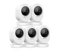ANNKE Caméra de surveillance Wi-Fi 4K pour intérieur, 8 MP 2,4/5 GHz, vision nocturne, détection de mouvement, audio bidirectionnel, stockage de carte cloud et SD, pour bébés/animaux domestiques
