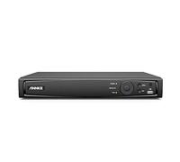 ANNKE Enregistreur de système de surveillance PoE NVR 8CH 12MP/4K+ pour caméra PoE extérieure, prend en charge les caméras IP HD 8X 12MP/4K/8MP/5MP/3K, disque dur jusqu'à 8 To pour un enregistrement