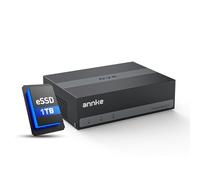 ANNKE Enregistreur DVR 5-en-1 4CH 3K Lite avec Disque Dur SSD Interne 1 to pour Enregistrement 24h/24 et 7j/7 Pendant 4 Semaines, Détection IA des Personnes et Véhicules, pour de CCTV Analogiques Kit