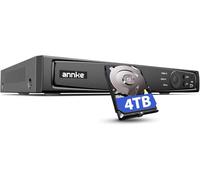ANNKE Système de surveillance NVR PoE 16CH 12MP pour la maison, l'intérieur, l'extérieur - Prend en charge les caméras IP HD 12 MP/4K/5MP/4MP - Enregistrement de surveillance 24h/24 et 7j/7 (disque