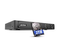 ANNKE Système de surveillance NVR PoE 16CH 12MP pour la maison, l'intérieur, l'extérieur - Prend en charge les caméras IP HD 12 MP/4K/5MP/4MP - Enregistrement de surveillance 24h/24 et 7j/7 (disque