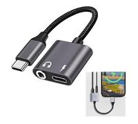 Annlpoy 1pcs Adaptateur de Prise de Casque à 3,5mm, DAC Haute Définition, Compatible avec iPhone 16/15 Pro/Max, Galaxy S23, Huawei P50, MacBook, iPad Pro - Type C vers Écouteurs Audio