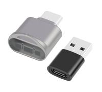 Annlpoy 2pcs Lecteur de Carte SD, USB C Lecteur de Carte Micro SD, Compatible avec MacBook, Samsung Galaxy S22 S21 S20, Note20, et Autres Appareils USB-C - Transfert Rapide de Données