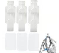 Annlpoy 3pcs support tuyau cpap apnée du sommeil,cpap tube holder, cpap stand pour appareil respiratoire,Système de Gestion de Tuyau Anti-Emmêlement et Stable, Améliorez Votre Sommeil pour Accessoires