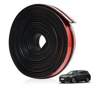 Annlpoy Bande d'Étanchéité en Caoutchouc, 3M Universelle en Caoutchouc pour Voiture, Joint de Porte et Pare-Brise Avant/Arrière, Résistant aux Anti-Poussière Anti-Pluie Anti-Bruit Installation Facile
