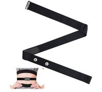 Annlpoy Fascia Elastica Regolabile per Cardiofrequenzimetro (70 cm a 105 cm) Compatibile Con per Wahoo Polar H10 H9 Coospo Magene LIVLOV, Ideale per Corsa Ciclismo