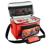 Annmore Sac de Rangement pour Toniebox 2 et 1, Housse de Transport pour FABA Conteur d'histoire, Mallette de Transport pour Tonies Figurines, Rouge