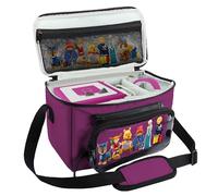 Annmore Sac de Rangement pour Toniebox 2 et 1, Housse de Transport pour FABA Conteur d'histoire, Mallette de Transport pour Tonies Figurines, Violet