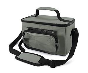 Annmore Sac de Rangement pour Toniebox 2 et 1, Housse de Transport pour FABA Conteur d'histoire, Mallette de Transport pour Tonies Figurines, Gris