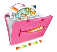 Annmore Sac de Transport pour Ravensburger Tiptoi Stylo et Livres (Rose)