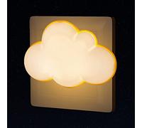 Annmore Veilleuse Enfant Prise Électrique Lampe de Nuit Nuage avec Capteur Crépusculaire Petite LED Applique Murale pour Chambre Escalier Cadeau Nouveau-né Fille Bébé Naissance Maternité