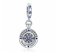 Annmors Breloques Argent Sterling 925 Océan & Mer Voyages Charms Remise de Diplôme Été Profession Pendentifs pour Bracelet Femme Collier Vacances Bijoux Cadeau