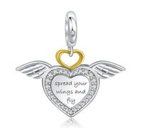 Annmors Breloques Argent Sterling 925 Océan & Mer Voyages Charms Remise de Diplôme Été Profession Pendentifs pour Bracelet Femme Collier Vacances Bijoux Cadeau
