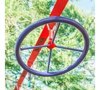 Annneau de ninja d'escalade - Slackers - anneau en acier bleu 35 cm Multicouleur G