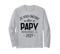 Annonce 2eme Bébé Grand Parents Tu Vas Encore Être Papi 2027 Manche Longue