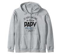 Annonce 2eme Bébé Grand Parents Tu Vas Encore Être Papi 2027 Sweat à Capuche