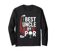 Annonce Amusante de bébé Uncle Golf Best Uncle by par Manche Longue