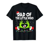 Annonce Amusante de Grossesse de Noël Dad of The Little Who T-Shirt