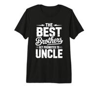 Annonce de bébé Best Brothers Get Promoted to Uncle 2026 T-Shirt Haut de Gamme