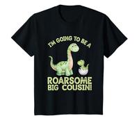 Annonce de bébé dinosaure grand cousin rugissant T-Shirt
