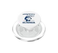 Annonce de bébé Fille été Panda Ours Maman PopSockets PopGrip pour MagSafe