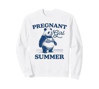 Annonce de bébé Fille été Panda Ours Maman Sweatshirt