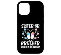 Annonce de bébé « Sister Or Brother What's in My Mother » Coque pour iPhone 12/12 Pro