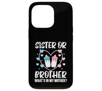 Annonce de bébé « Sister Or Brother What's in My Mother » Coque pour iPhone 13 Pro