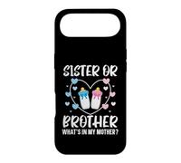 Annonce de bébé « Sister Or Brother What's in My Mother » Coque pour iPhone Air