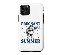 Annonce de bébé Tortue drôle été Fille Enceinte Maman Coque pour iPhone 11 Pro