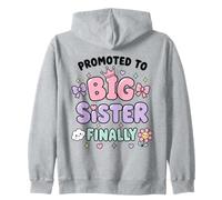 Annonce de Grossesse Big Sister Enfin 2027 Sweat à Capuche