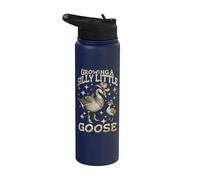 Annonce de grossesse Croissance Petite Oie Rigolote Maman Stainless Steel Insulated Water Bottle