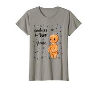 Annonce de Grossesse de Noël Cookies for Two Please Xmas T-Shirt