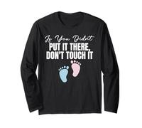 Annonce de Grossesse Don't Touch It Manche Longue