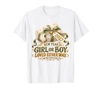 Annonce de Grossesse du Nouvel an 2027 T-Shirt