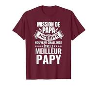 Annonce De Grossesse Futur Grand-Père Citation Drôle Papy T-Shirt
