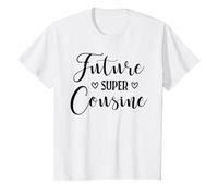 Annonce de grossesse Future Super Cousine Naissance Bébé T-Shirt