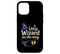 Annonce de Grossesse Halloween Little Wizard on The Way Coque pour iPhone 12/12 Pro