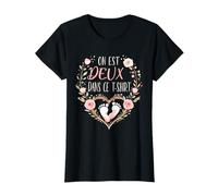 Annonce De Grossesse Maman on Est Deux dans Ce Tee T-Shirt