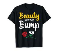 Annonce de Grossesse Mignonne Beauty and The Bump T-Shirt