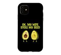 Annonce de Grossesse OK My Wife Stole My Seed Avocat Coque pour iPhone 11